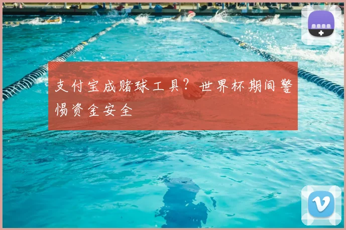 支付宝成赌球工具？世界杯期间警惕资金安全